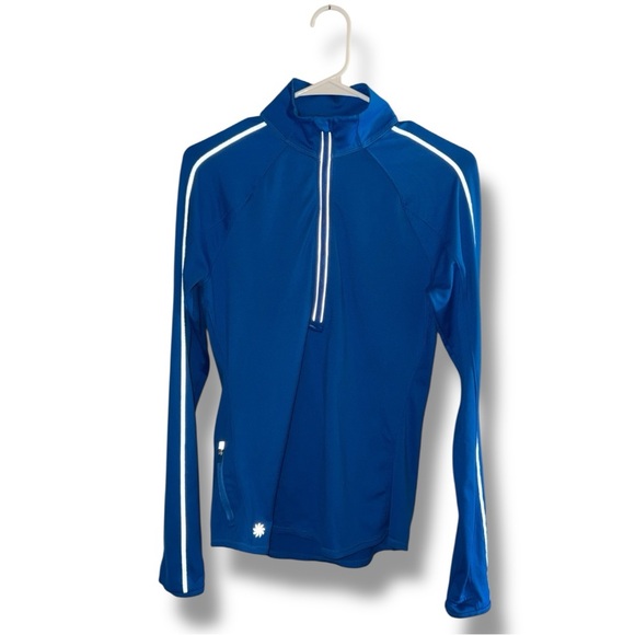 Athleta Half-Zip Long Sleeve Running Top Women’s Size Small EUC Activewear - Picture 1 of 14